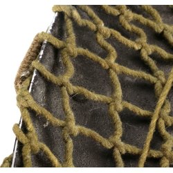 British WWII 1945 MkII Brodie Helmet with Camouflage Net