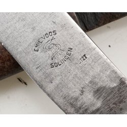 German WW2 HJ member's knife 'Emil Voos'