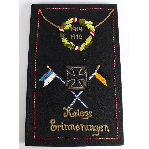 German WW1 super decorative photo album