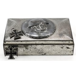 German WW2 Panzer Regiment 2 shooting prize award box