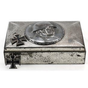 German WW2 Panzer Regiment 2 shooting prize award box