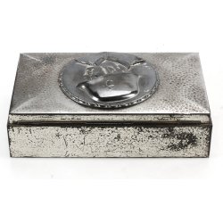 German WW2 Panzer Regiment 2 shooting prize award box