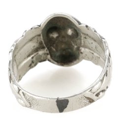 German WW2 Westwall skull ring 