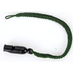 German WH/HJ/DJ lanyard 'Scharf�hrer/Jungzugf�hrer' with whistle pipe