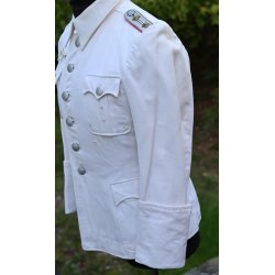 German WW2 Panzer Hauptmann summer service uniform