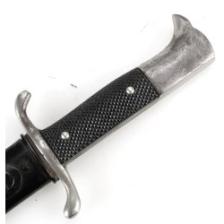 German WW2 Feuerschutzpolizei long Dress Bayonet "Georg Rieder, Munchen"