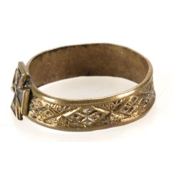German WW1 Patriotic iron cross ring