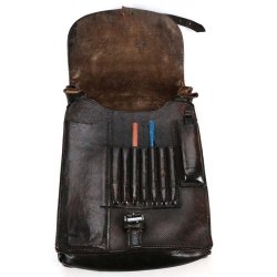 German WW2 map/dispatch leather case