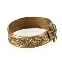 German WW1 Patriotic iron cross ring
