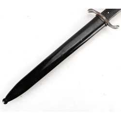 German WW2 Feuerschutzpolizei long Dress Bayonet "Georg Rieder, Munchen"