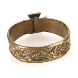 German WW1 Patriotic iron cross ring