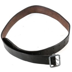 German WW2 Army Officer's/Political Leather Belt And Double Claw Buckle 