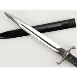 German WW2 Feuerschutzpolizei long Dress Bayonet "Georg Rieder, Munchen"