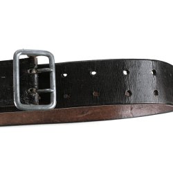 German WW2 Army Officer's/Political Leather Belt And Double Claw Buckle 