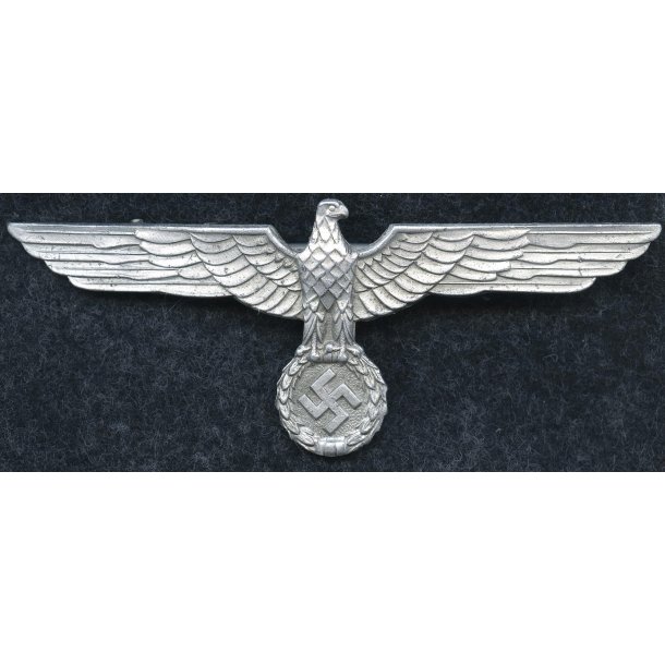 German WW2 Army Officer's summer metal breast eagle