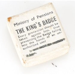 British WW2 The King�s Badge ("For Loyal Service") 