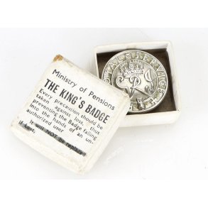 British WW2 The King�s Badge (