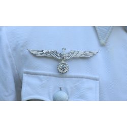 German WW2 Panzer Hauptmann summer service uniform