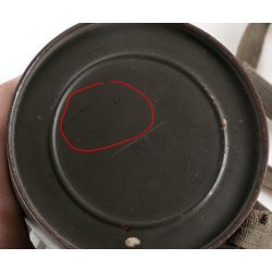 German WW2 Army Gas Mask with canister