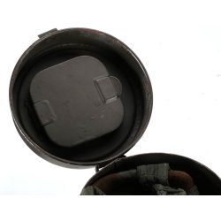 German WW2 Army Gas Mask with canister