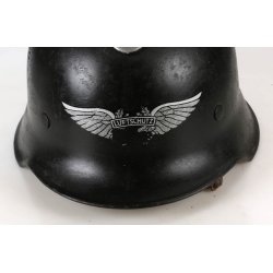 German WW Fire/Police/Luftschutz M34 Helmet 
