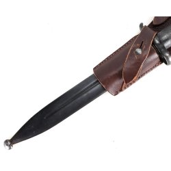 Swedish WW2 m/1896 bayonet with frog