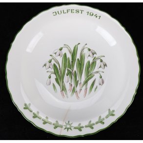 German WW2 SS Julgabe der Chef des SS-Wirtschaftsverwaltungshauptamtes � Julfest 1941 Allach Julteller