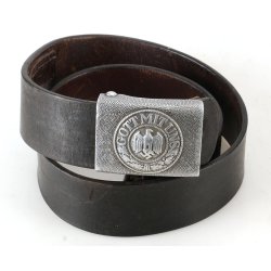 German WW2 Army EM/NCO's combat Belt &amp; Buckle