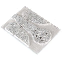 German WW2 Large eagle printing plate for document folders