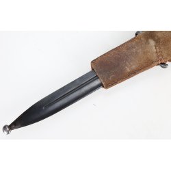 Swedish WW2 m/1896 bayonet with frog