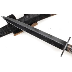 British WW2 Third Pattern Fairbairn-Sykes Fighting Knife with Scabbard