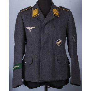 German WW2 Luftwaffe paratrooper EM/NCOs flight uniform
