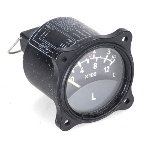 German WW2 Junkers Ju 88 Bomber airplane fuel gauge