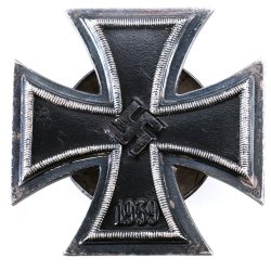 German WW2 Iron Cross first class 1939  'L55' - Screw back
