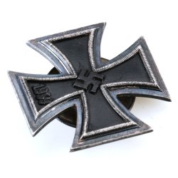 German WW2 Iron Cross first class 1939  'L55' - Screw back