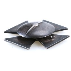 German WW2 Iron Cross first class 1939  'L55' - Screw back