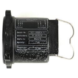 German WW2 Junkers Ju 88 Bomber airplane fuel gauge