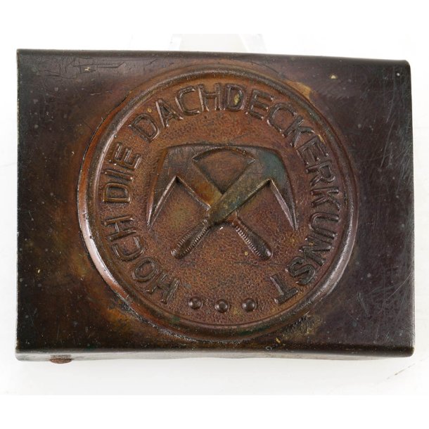 German WW2 Carpenter's/Roof worker Trade Belt Buckle