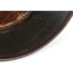 German WW2 Army SD M35 helmet with camo strap