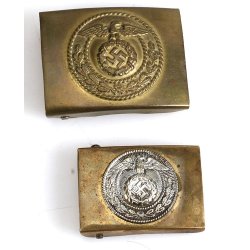 German WW2 NSDAP/SA Jugend/HJ small version belt buckle