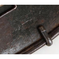 German WW2 Army SD M35 helmet with camo strap