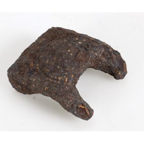 Army belt buckle battle damaged