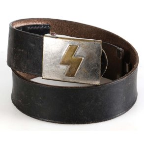 German WW2 DJ Members Belt & Buckle 'RZM UE 72'