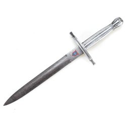 British WW2 Army's Guards Armoured Division Rhin et Danube" damascus dagger