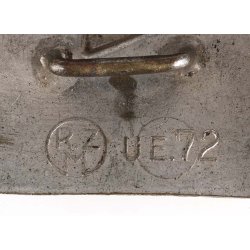 German WW2 DJ Members Belt &amp; Buckle 'RZM UE 72'
