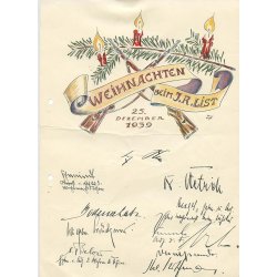 German WW2 Infantry Regiment 199 "List" - Oberfeldwebel Josef Eichner