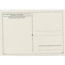 Propaganda postcard Spanish cross in gold