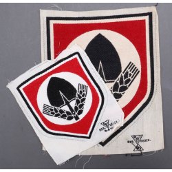 German WW2 RAD sports shirt insignia 120x100 mm