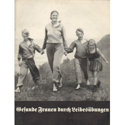 German WW2 BDM Gesunde Frauen durch Leibesbungen badge
