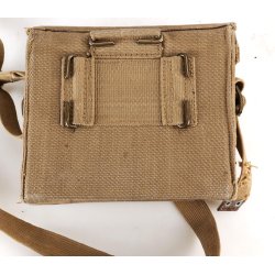 British WW2 1941 Dated Army Binocular + Case + Strap